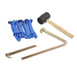 Ovation Sublimated Gazebo 4.5m X 3m - 2 Short Half-Wall Skins DISPLAY-2092-12-NO-LOGO