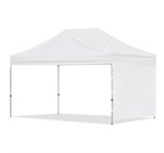 Coated Steel Sublimated Gazebo 4.5m x 3m - 1 Short Full-Wall Skin VI-AM-243-D-02-NO-LOGO
